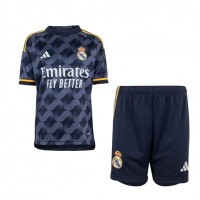 Dětský Fotbalový dres Real Madrid 2023-24 Venkovní Krátký Rukáv (+ trenýrky)